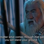 No matter