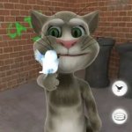 2010 Tom Cat eat birb