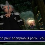 Cloud finds the anonymous porn meme