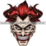 Devil clown