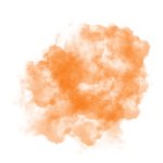 orange cloud