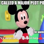 major plot point