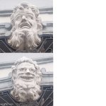 Statues Drake Hotline Bling meme