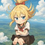 little falling tsundere