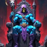 Skeletor throne