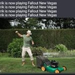 X is now playing Y