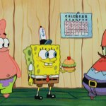 Mr. Krabs loves Uno Kozo
