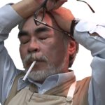 Frustrated Hayao Miyazaki