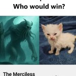 Who would win? template