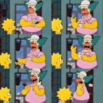 Krusty este es ser un profesional