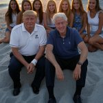 Donald Trump Bill Clinton blonde girls rape pedophiles