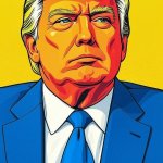 Donald Trump poster drawing Big Daddy