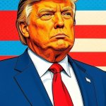 Donald Trump Big Daddy poster drawing