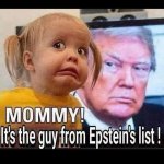 President Trump's name is in the Epstein files