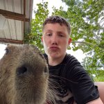 Gatorland, Orlando Florida | image tagged in pringle capybara | made w/ Imgflip meme maker
