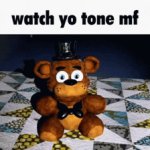 A gif to use when someone has a bad tone :D | image tagged in gifs,fnaf | made w/ Imgflip video-to-gif maker