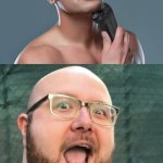 Spy face vs masculine face