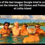 Jailbait Bill Clinton on Epstein Island