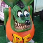 Rat Fink lookin all freaky