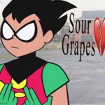 Robin Sour Grapes meme