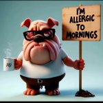 Allergic to mornings meme