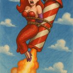 Jessica Rabbit flying meme