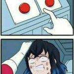 inosuke meme template