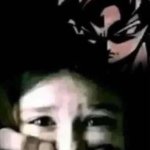 Goku covering girls mouth