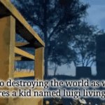 Obvious copyright violation | Nintendo destroying the world as we know it (theres a kid named luigi living on it) | image tagged in gifs,t,e,a,m,r | made w/ Imgflip video-to-gif maker