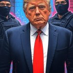 Donald Trump Big Daddy poster drawing