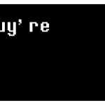 Chara Youy're meme