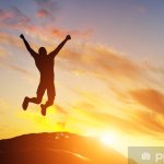 Guy jumping