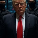 Donald Trump Big Daddy Nobel Peace Prize poster drawing