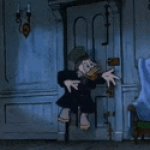 Scrooge mcduck locking door