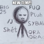 Legend says | NEW TEMP! | image tagged in legend | made w/ Imgflip meme maker