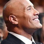 Dwayne Johnson Bald Head