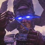 Galactus stretches Reed Richards