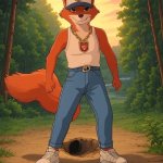 Fox from neighbourhood