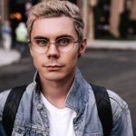 Smart man with glasses wallpaper download