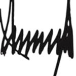 Donald Trump signature TRUMP