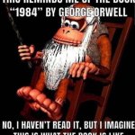 the book "1984"