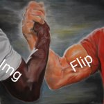 imgflip | Flip; Img | image tagged in memes,epic handshake | made w/ Imgflip meme maker