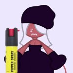 Pepper spray GIF Template