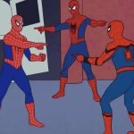 3 spidermen