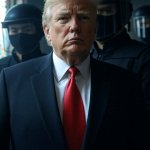 Donald Trump Big Daddy poster drawing