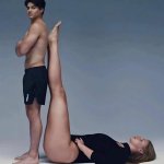 tall woman, small man meme