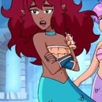 black mermaid