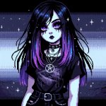 alt goth girl