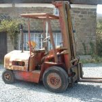 Old forklift