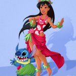 Lilo and Stitch Disney Princess Style